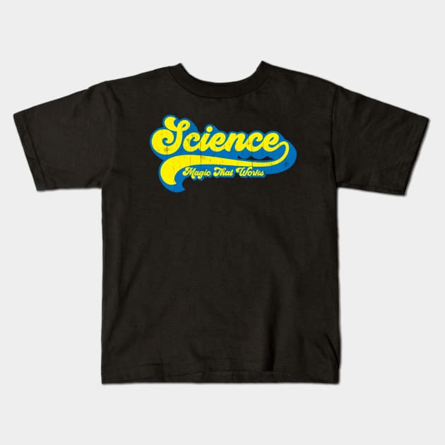 Science magic that works Kids T-Shirt by benyamine